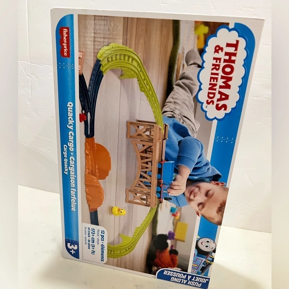 Thomas & Friends Quacky Cargo Set - Blue, Green, Orange